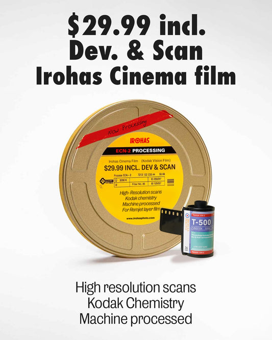 Irohas Cinema film- 500T With Dev & Scan Voucher(60days expiry)