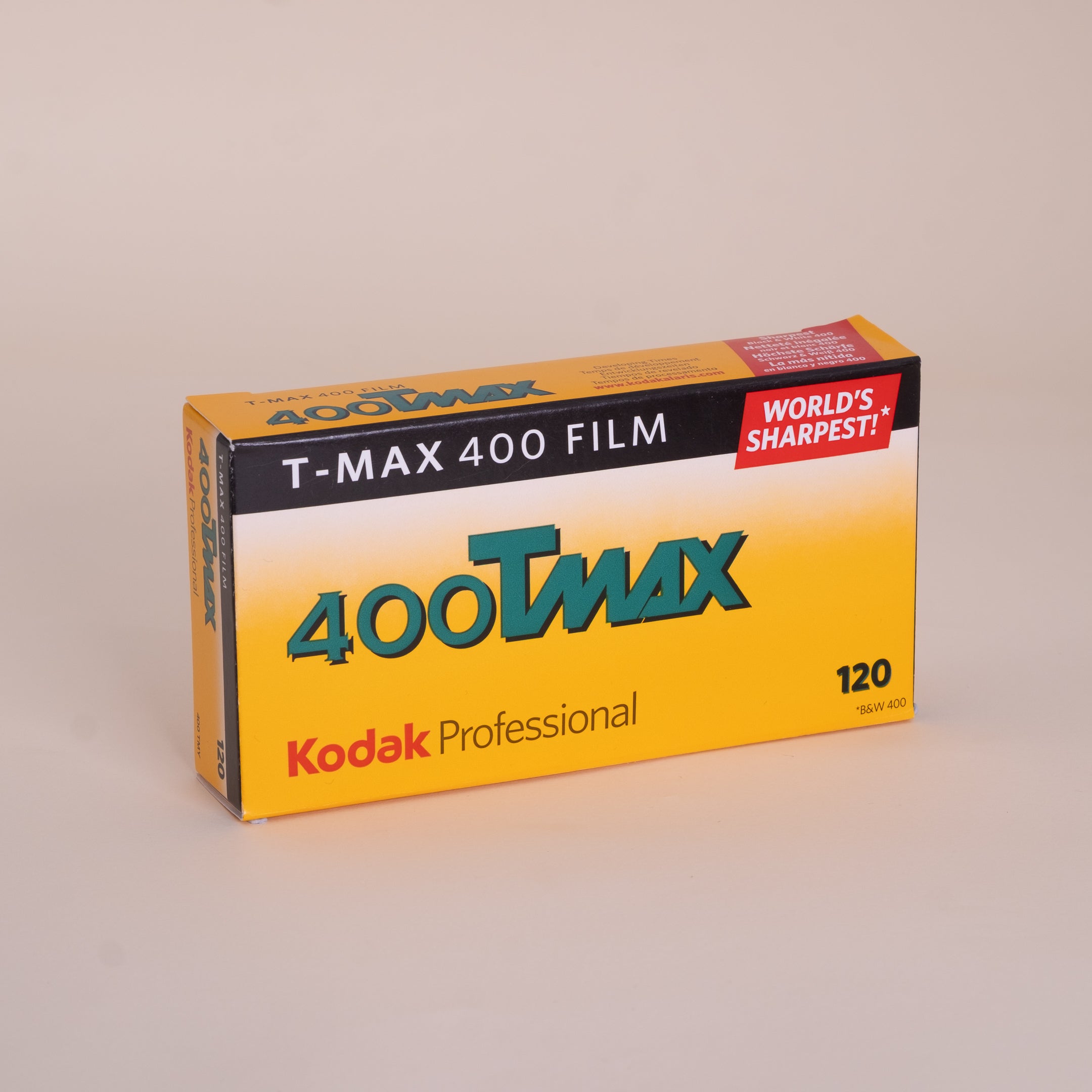 Kodak TMax 400 120 Medium Format Versatile B&W Film Exp：2024