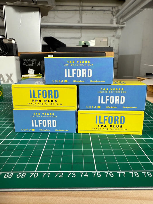 Ilford FP4 Plus 145 Years Limit Edition Box 120