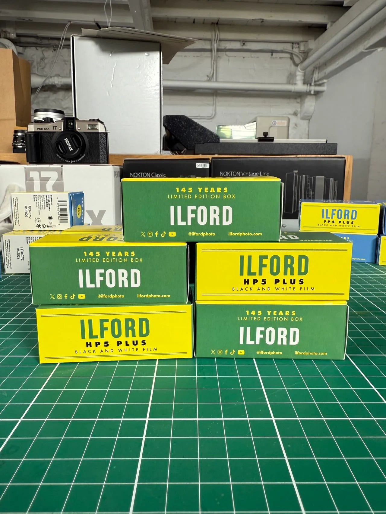 Ilford HP5 Plus 145 Years Limit Edition Box 120