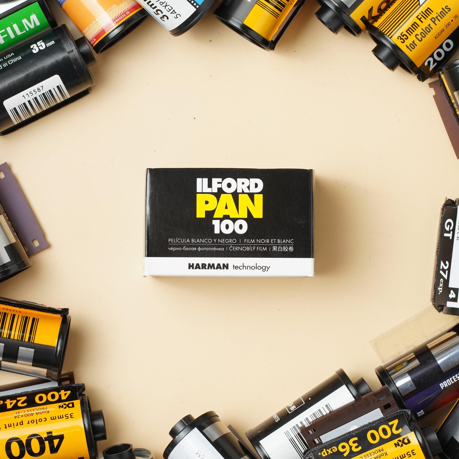 Ilford Pan 100 35mm Black & White Film - Irohas Photo