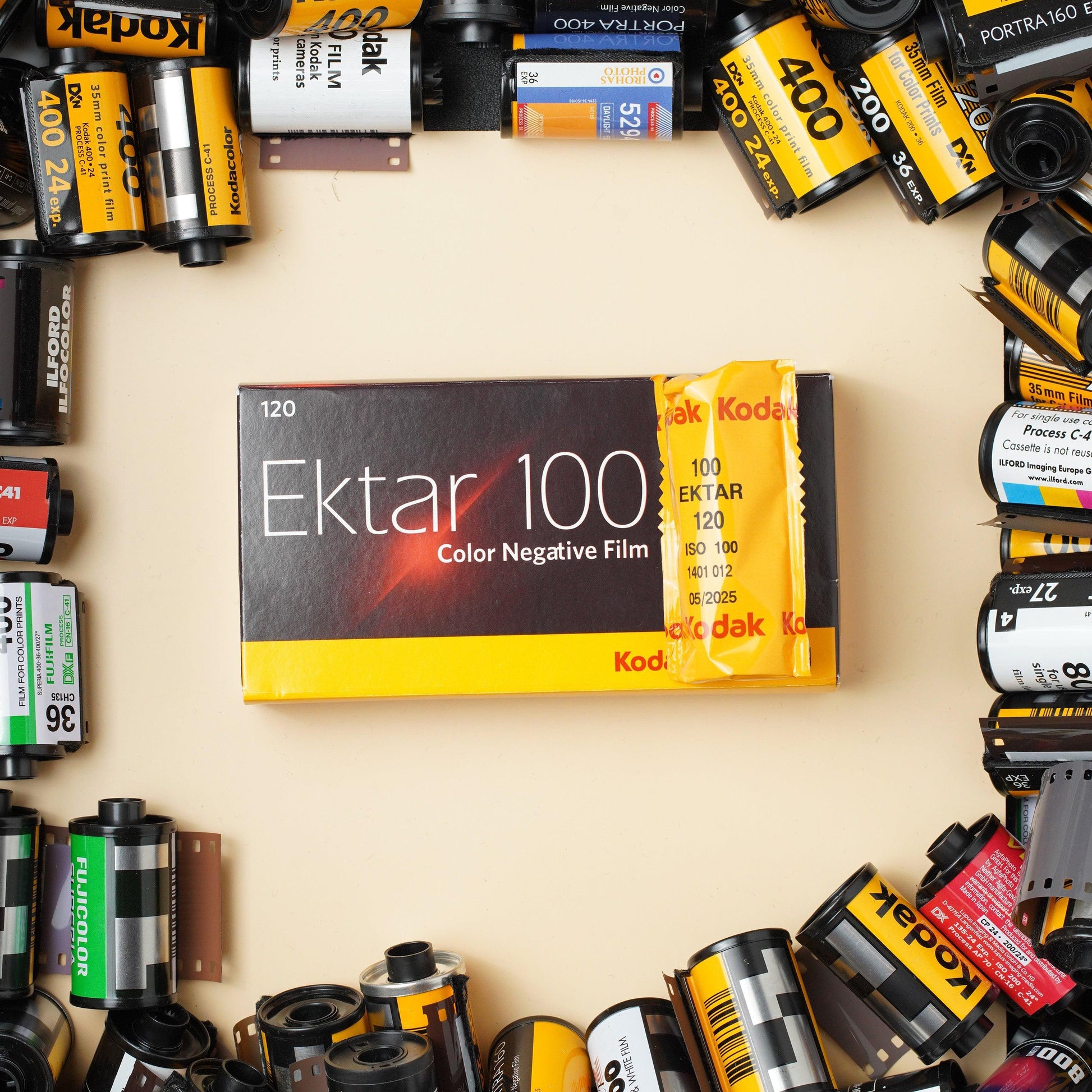 Kodak Ektar 100 120 Medium Format Vivid Color Film - Irohas Photo